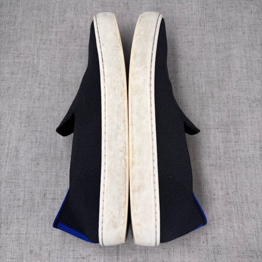 Rothy's The Original Slip On Sneaker Black‎ Knit Shoes Classic Casual Women's 8 - Picture 11 of 11